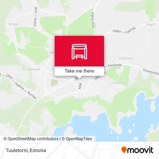 Карта Tuuletorni