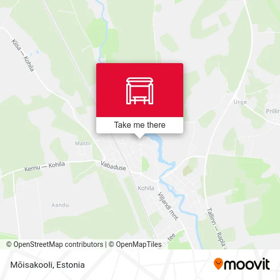 Карта Mõisakooli