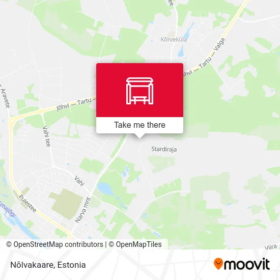 Карта Nõlvakaare