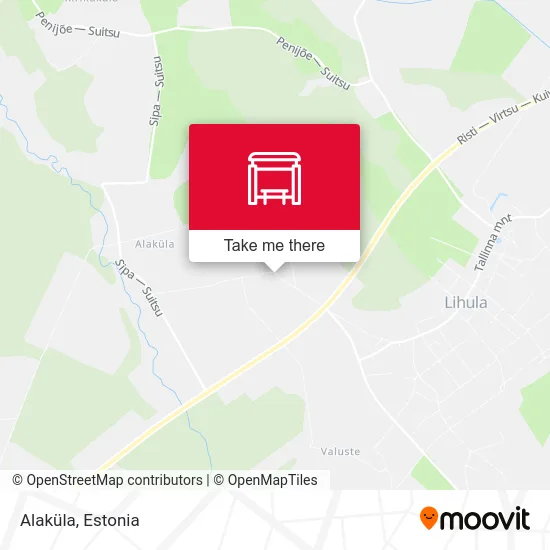 Карта Alaküla