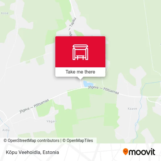 Карта Kõpu Veehoidla