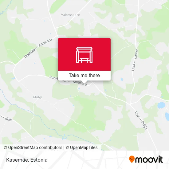 Карта Kasemäe