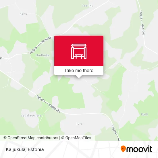 Карта Kaljuküla