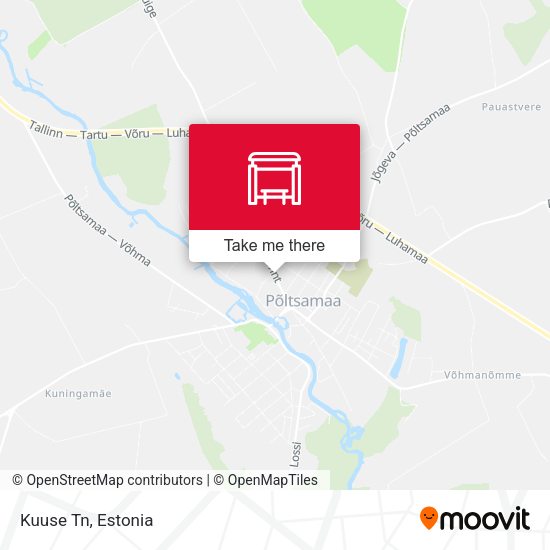 Карта Kuuse Tn