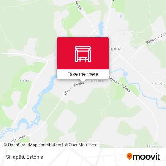 Карта Sillapää