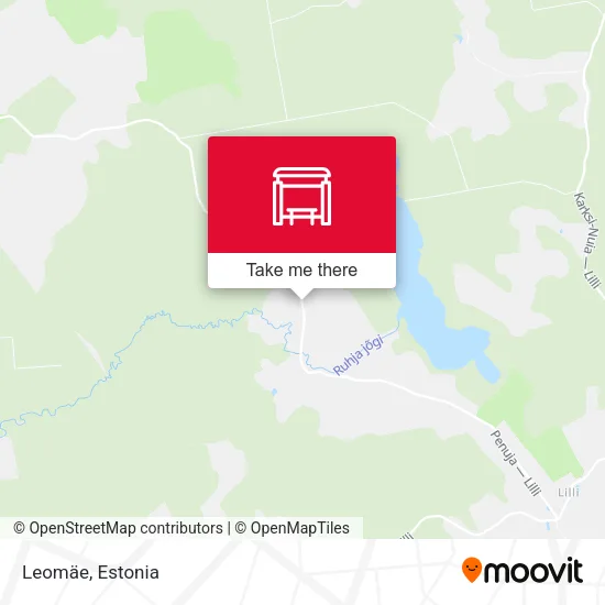Карта Leomäe