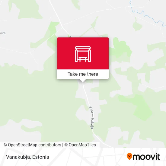 Карта Vanakubja