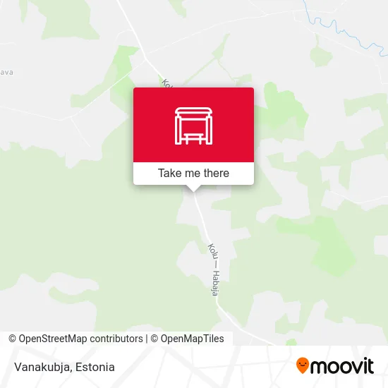 Карта Vanakubja