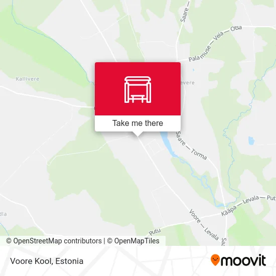 Карта Voore Kool