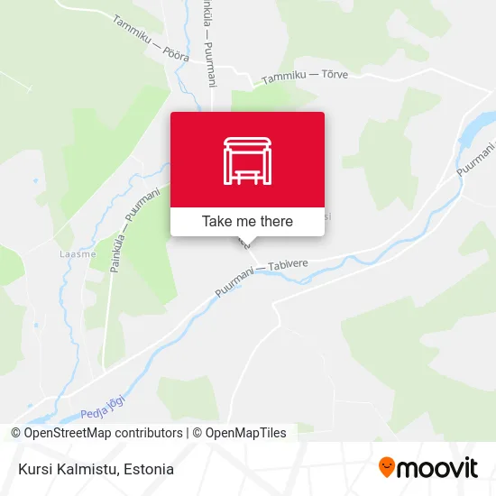 Карта Kursi Kalmistu