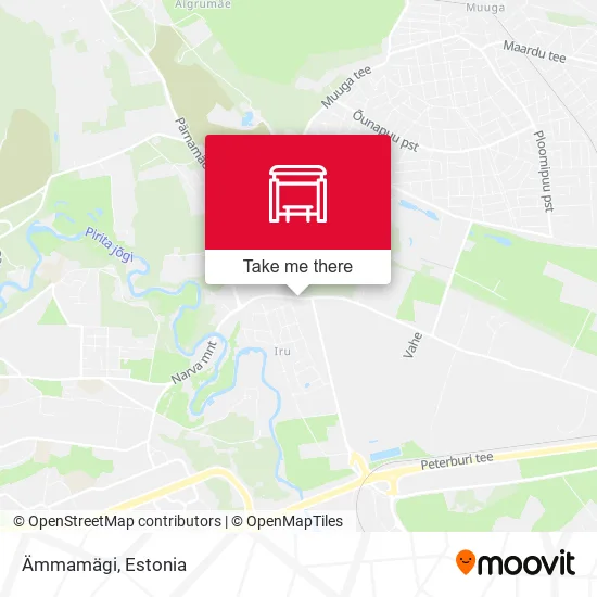 Карта Ämmamägi