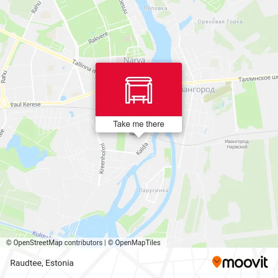 Карта Raudtee