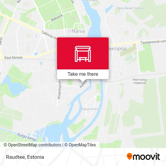 Карта Raudtee