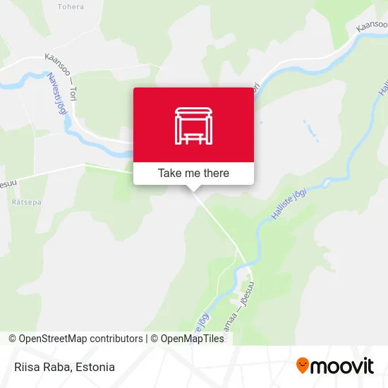 Карта Riisa Raba