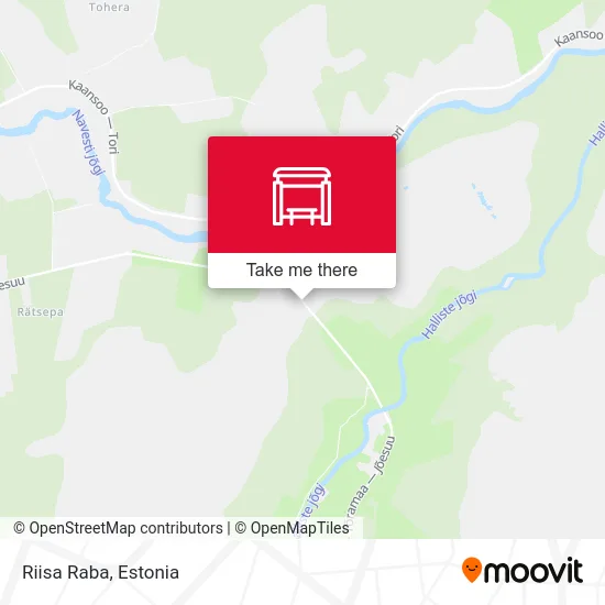 Карта Riisa Raba