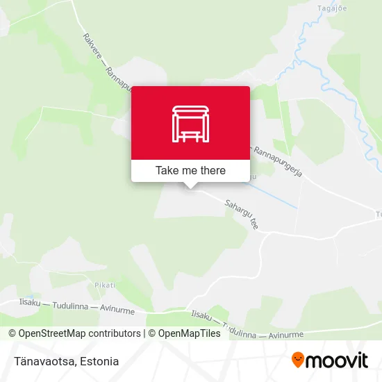 Карта Tänavaotsa