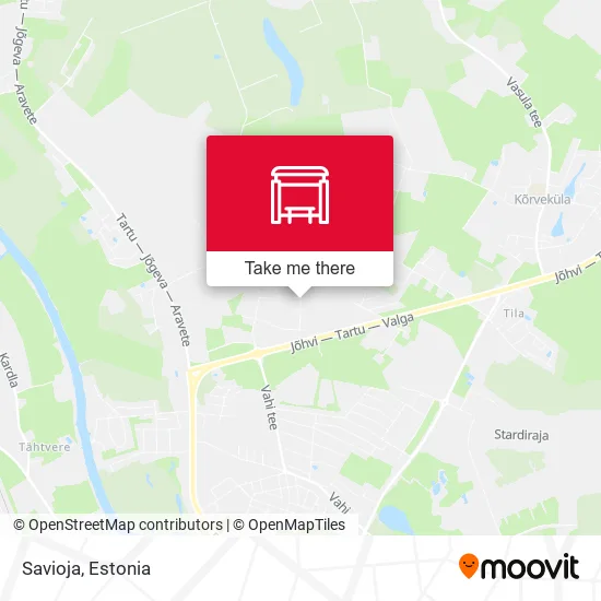 Карта Savioja