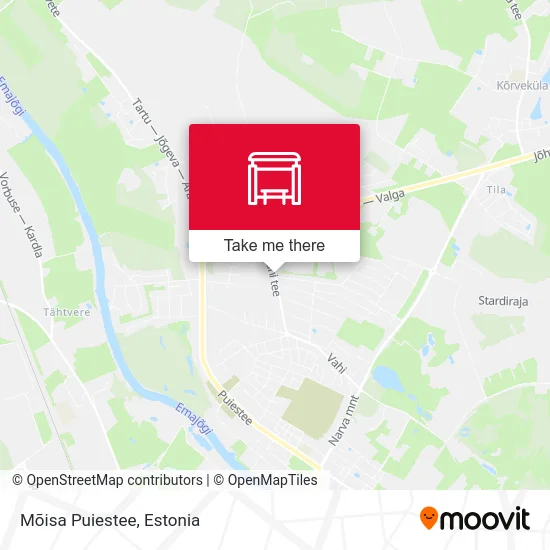 Карта Mõisa Puiestee