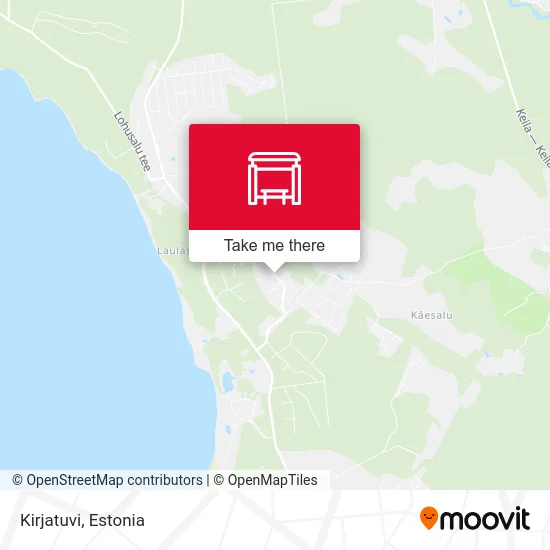 Карта Kirjatuvi