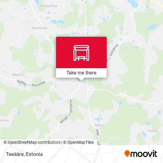 Карта Teeääre