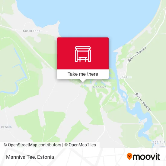 Карта Manniva Tee