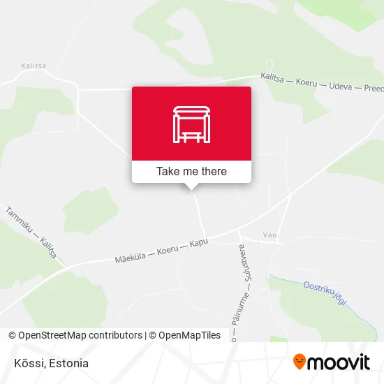 Карта Kõssi