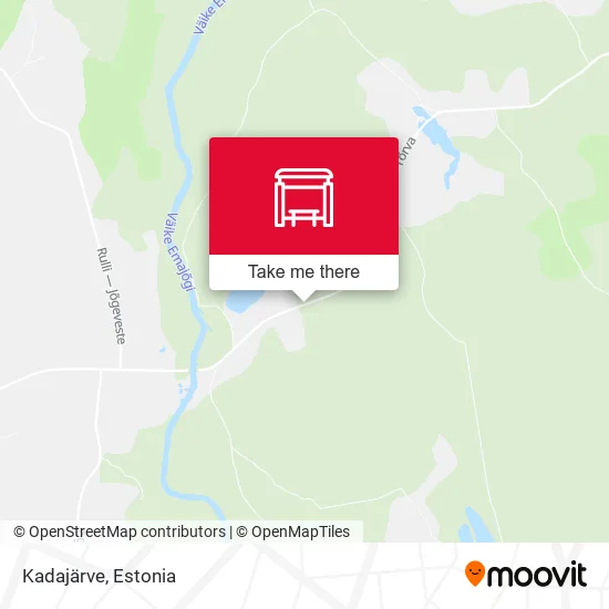 Карта Kadajärve