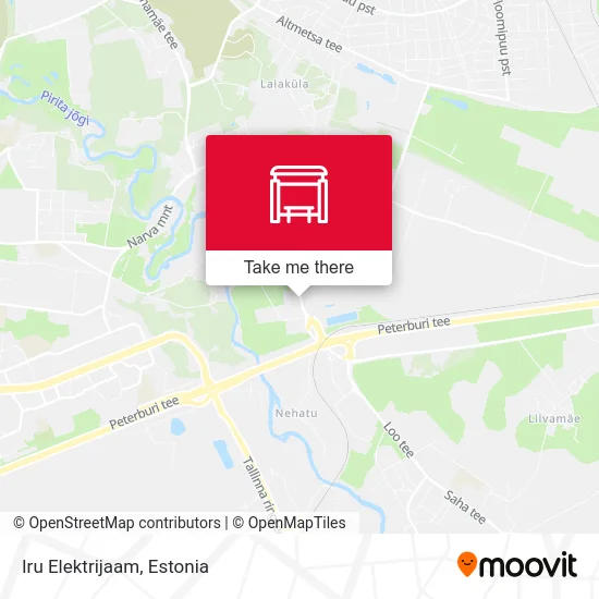 Карта Iru Elektrijaam