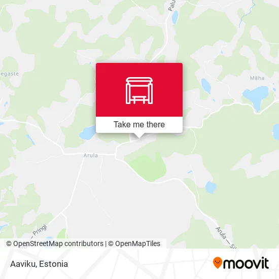 Карта Aaviku