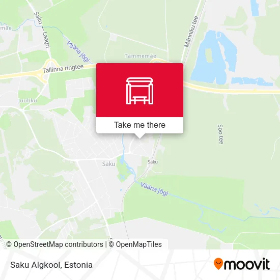 Карта Saku Algkool