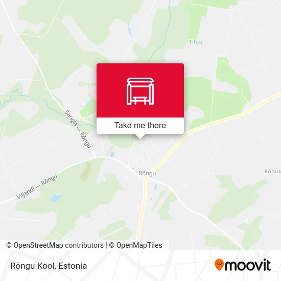 Карта Rõngu Kool
