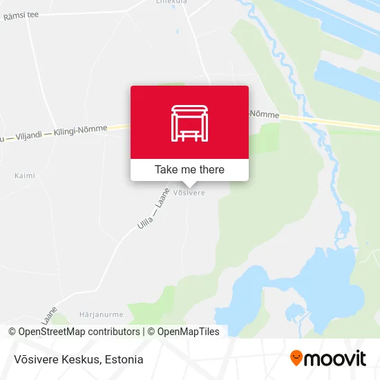 Карта Võsivere Keskus