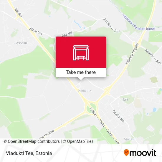 Карта Viadukti Tee