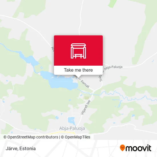 Карта Järve