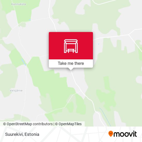 Карта Suurekivi