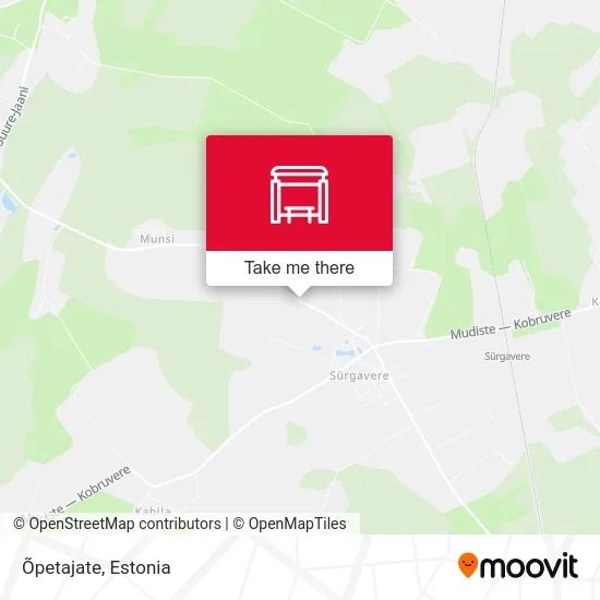 Карта Õpetajate