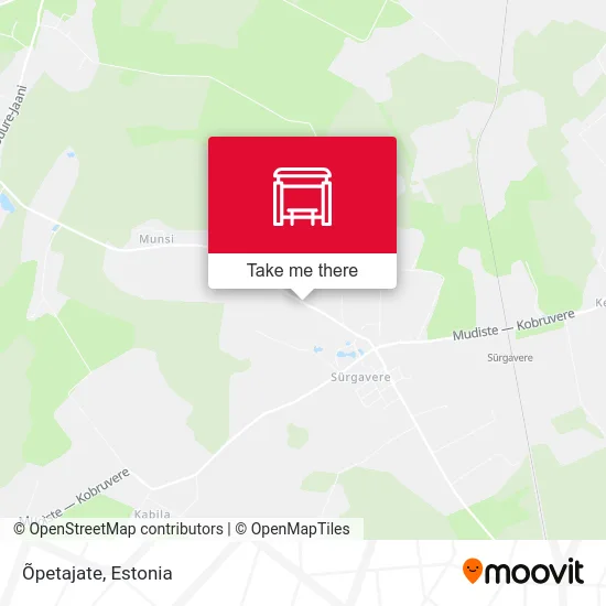 Карта Õpetajate