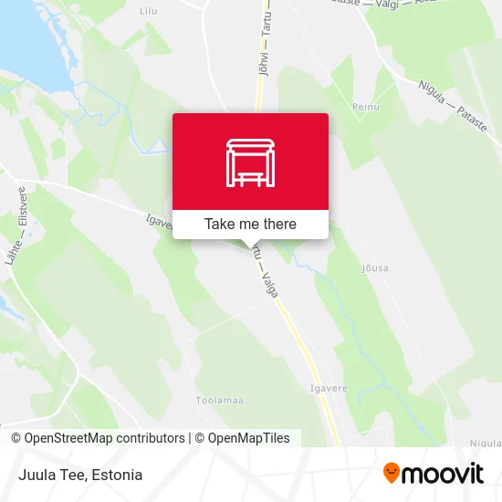 Карта Juula Tee