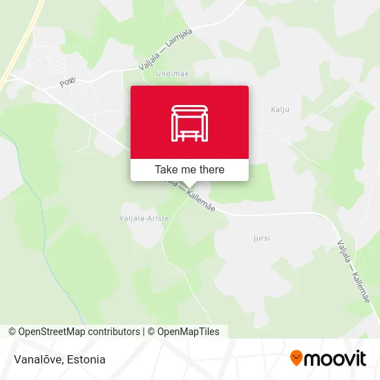 Карта Vanalõve