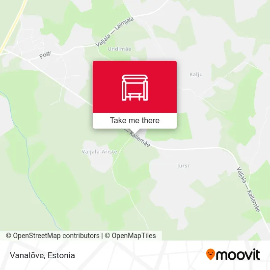 Карта Vanalõve