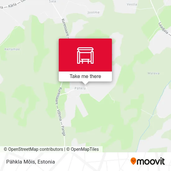 Карта Pähkla Mõis