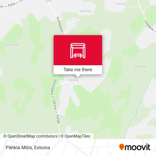 Карта Pähkla Mõis