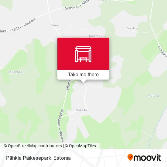 Pähkla Päikesepark map