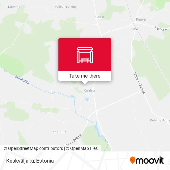 Карта Keskväljaku