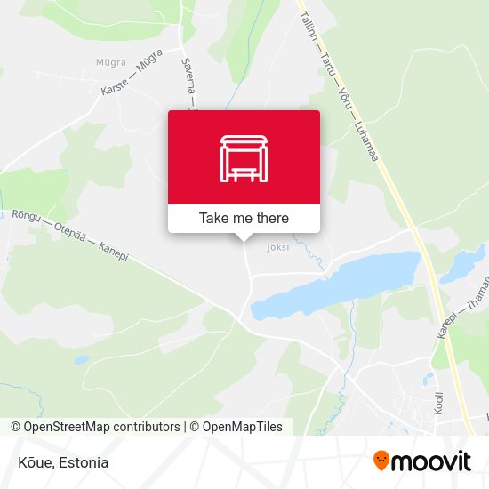 Карта Kõue