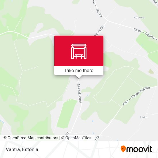 Карта Vahtra