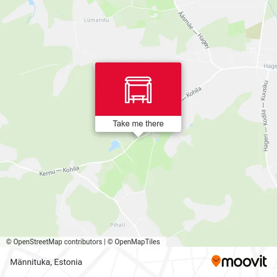 Карта Männituka