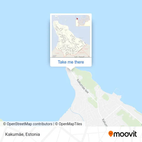 Карта Kakumäe