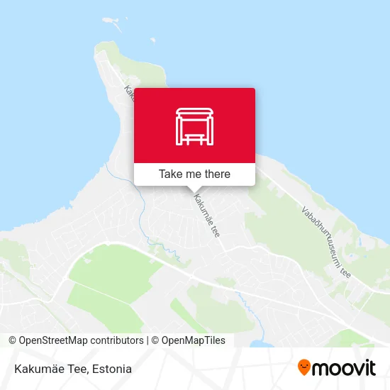Карта Kakumäe Tee