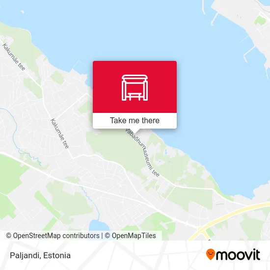 Карта Paljandi